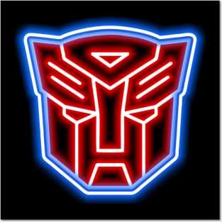 Transformers Neon Posters and Art